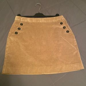 Corduroy skirt
